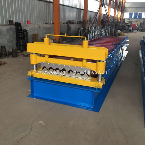 Metal wall sheet roof panel roll forming machine